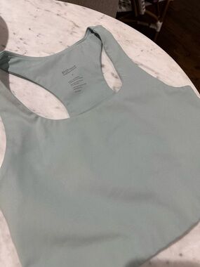 girlfriend collective Soft Sage Green Active Tank Top